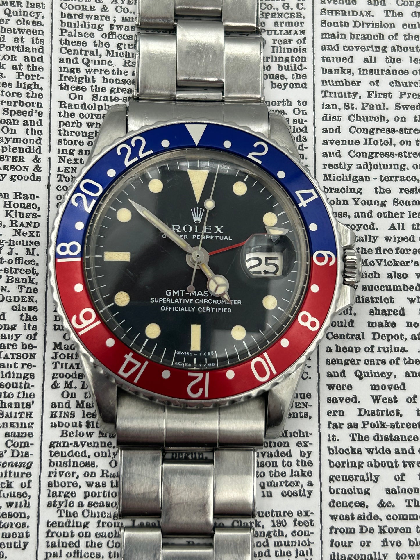 Rolex GMT 1675 Pepsi