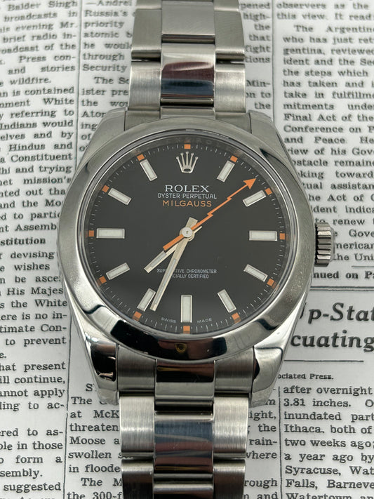 Rolex Milgauss Ref 116400