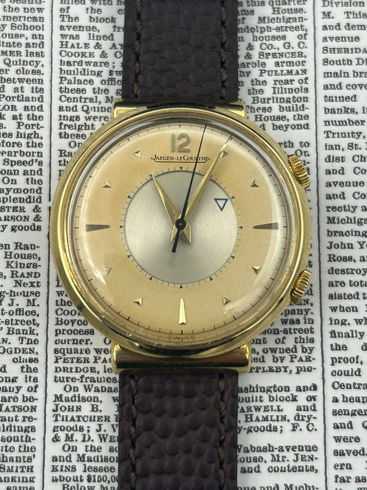 Jaeger LeCoultre 18k Early Memovox