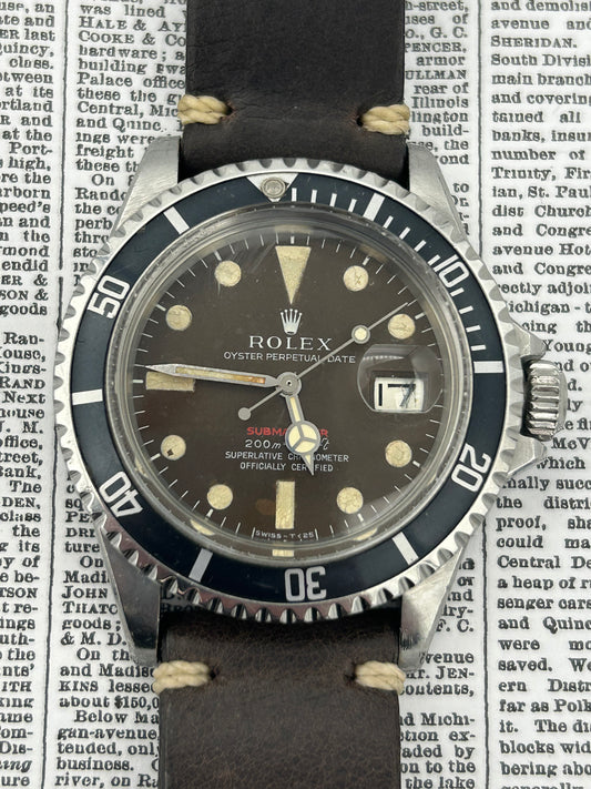 Rolex 1680 Red Sub Carmel Tropical Dial