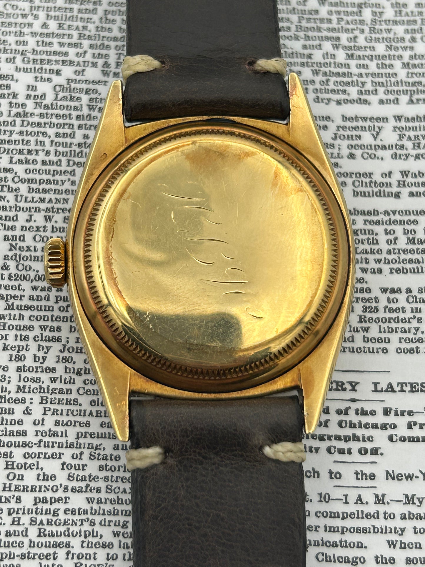Rolex Ref 6105 - 1952 Red Date