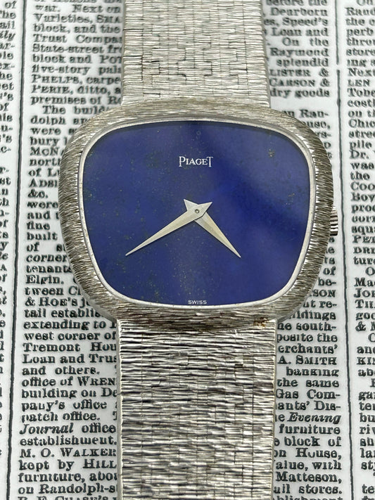 Piaget Asymmetrical Lapis Dial