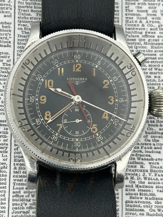 Longines 5824 Single Pusher Chronograph Israeli Air Force