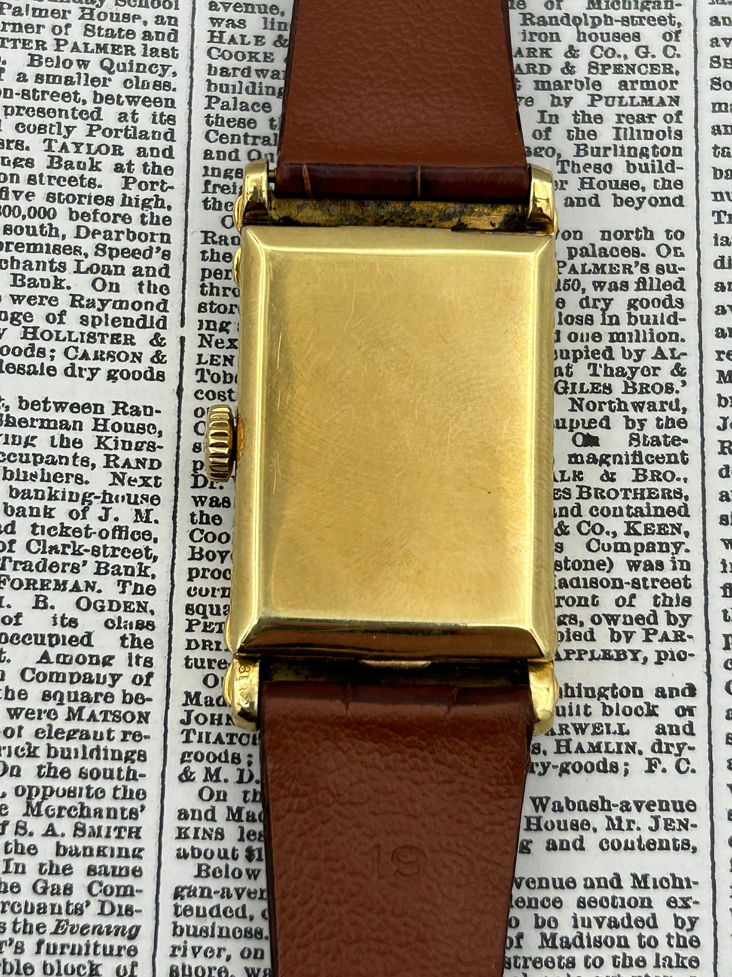 Patek Philippe Retailed By Cartier Hinged Case