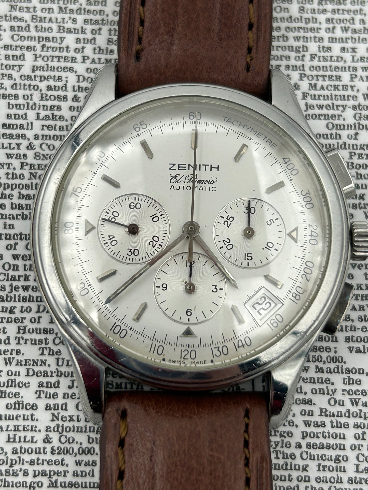 Zenith El Primero Chronograph – Manhattan Watch Company