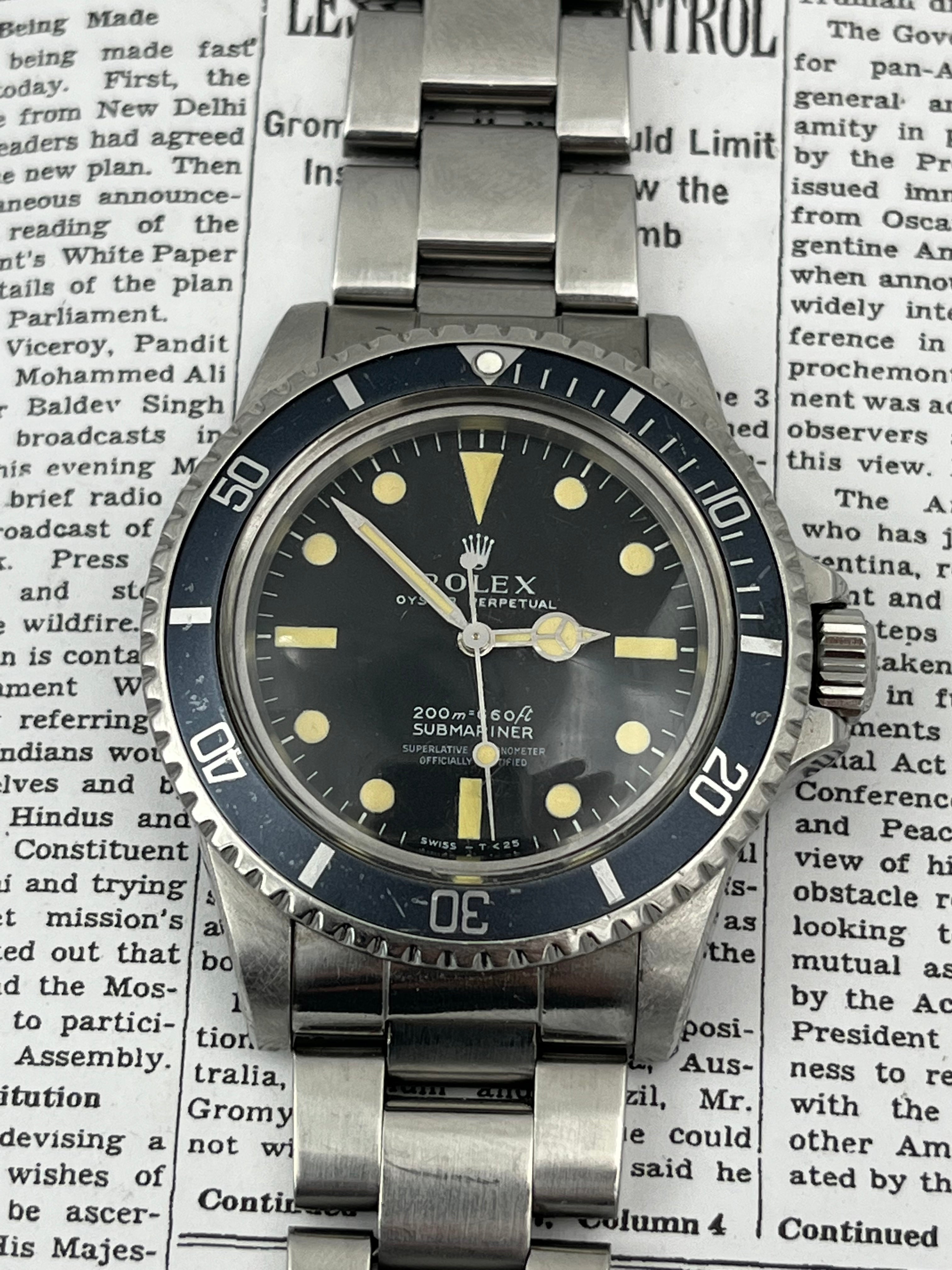 Rolex Submariner 5512 – Ref. 5512 – Manhattan Watch Company