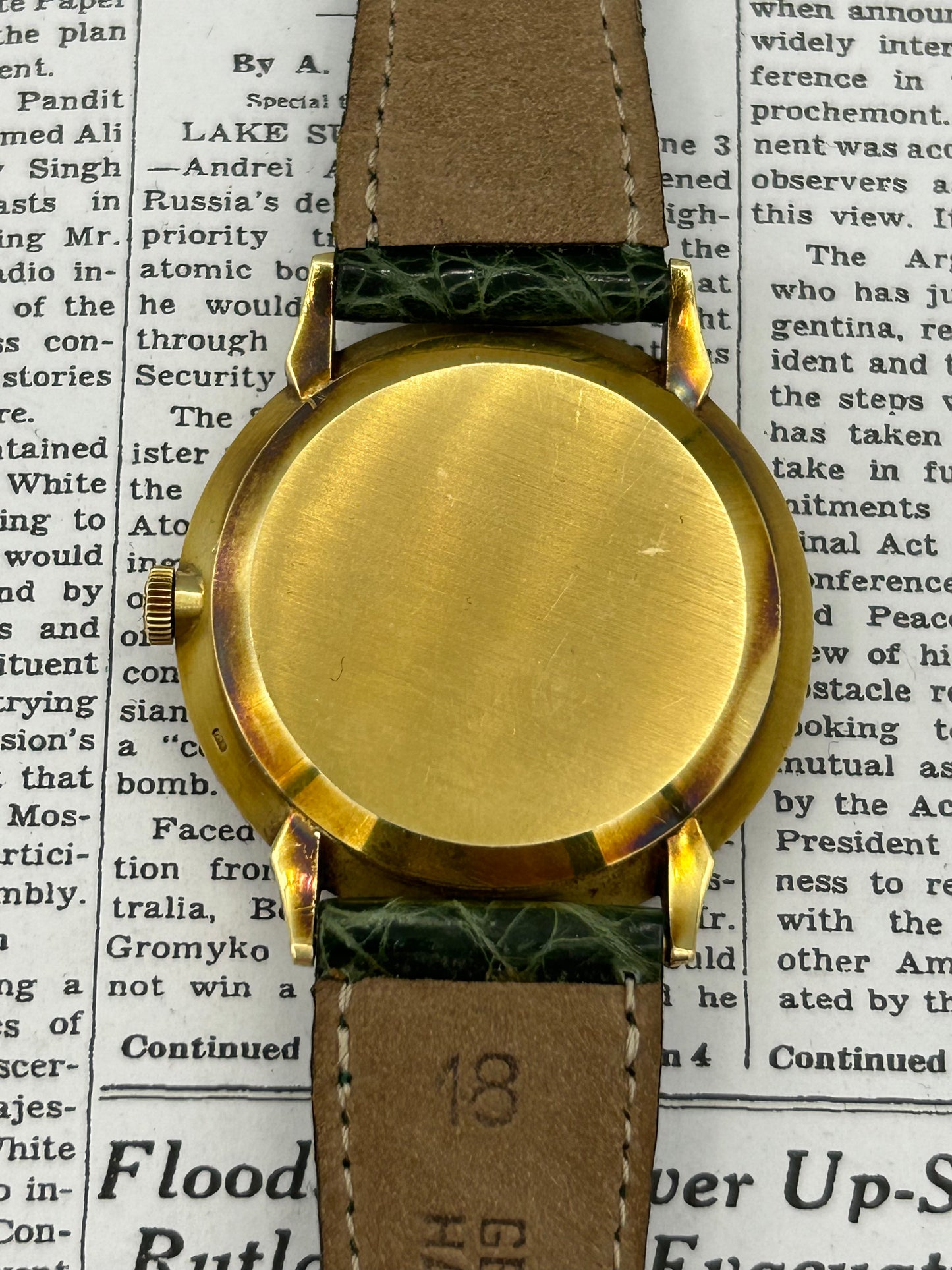 Patek Philippe 3420 In 18k Yellow Gold