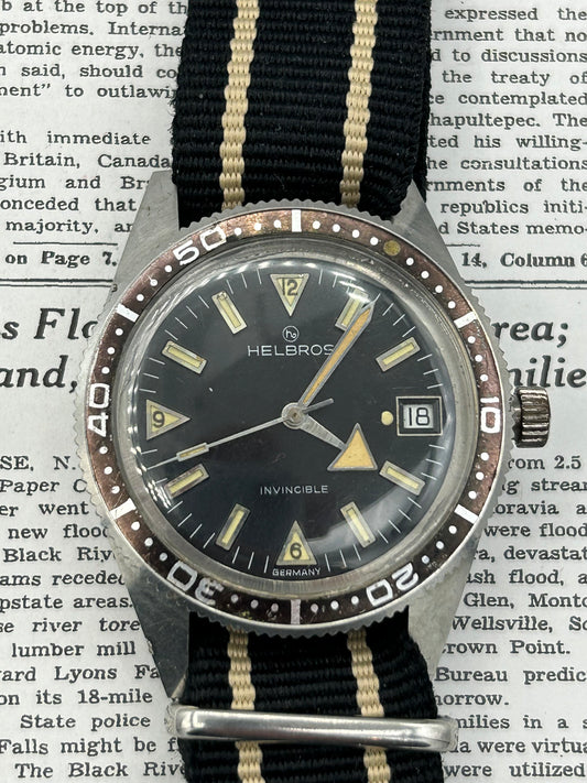 Helbros Invincible Divers Watch